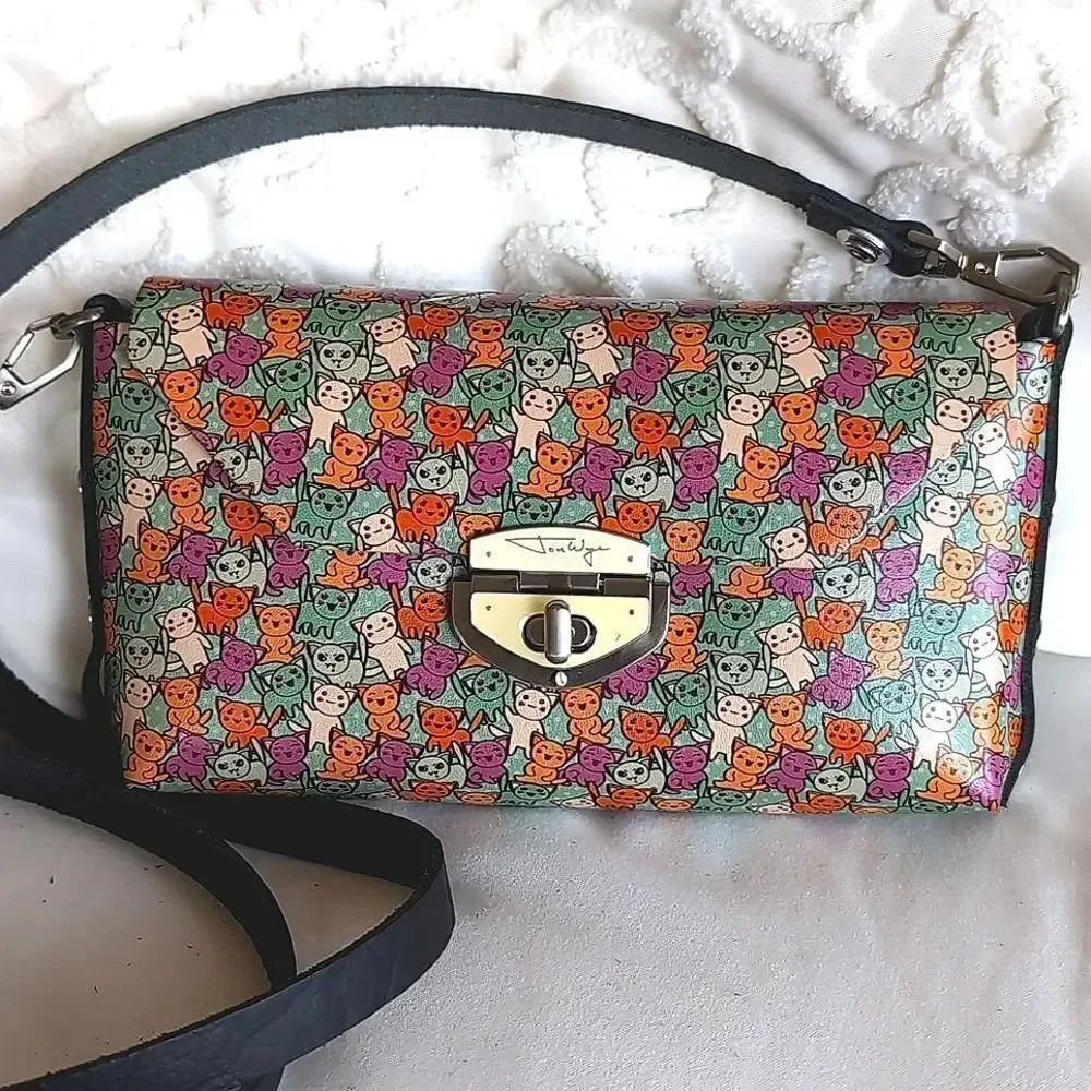 Jon Wye Vampire Cats Small Clutch/Crossbody 😺